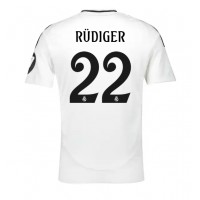 Real Madrid Antonio Rudiger #22 Fußballbekleidung Heimtrikot 2024-25 Kurzarm